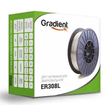 Дріт нержавіючий GRADIENT ER308L 0,8мм/1,0кг