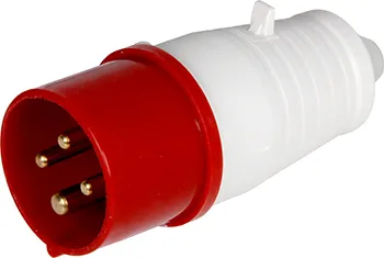 Силова вилка переносна e.plug.pro.4.16, 4п., 380В, 16А (014)