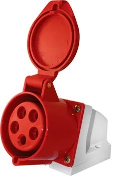 Силова розетка стаціонарна e.socket.pro.5.16, 5п., 380В, 16А (115)