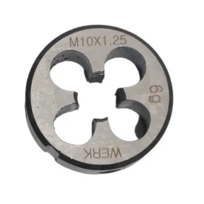 Плашка М10х1.25,30х11мм, 1шт.(WERK)