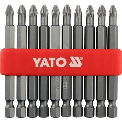 Насадка викруткова YATO "Philips" PH2, L=75 мм (штучно)