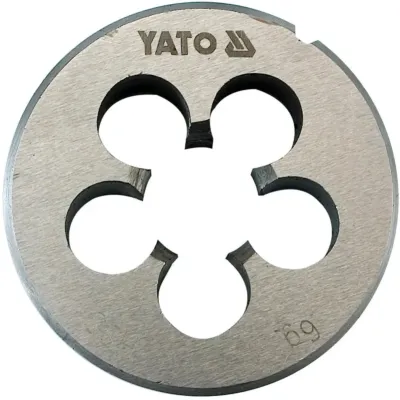 Плашка YATO М6 х 1 мм, HSS М2, m= 20 г