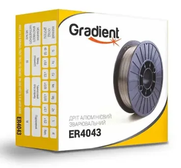 Дріт алюм. GRADIENT ER4043 0,8мм/0,5кг