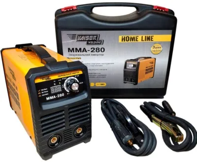 Зварювальний апарат Kaiser MMA-280 HOME LINE