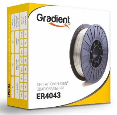 Дріт алюм. GRADIENT ER4043 0,8мм/2,0кг