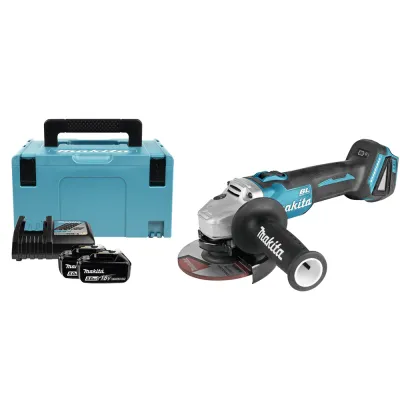 Акумуляторна кутова шліфмашина Makita DGA504RTJ