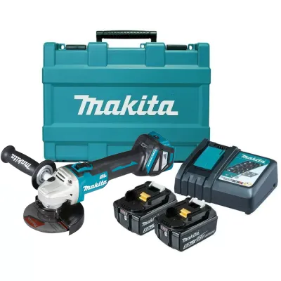 Акумуляторна кутова шліфмашина MAKITA LXT 18В DGA511RTE