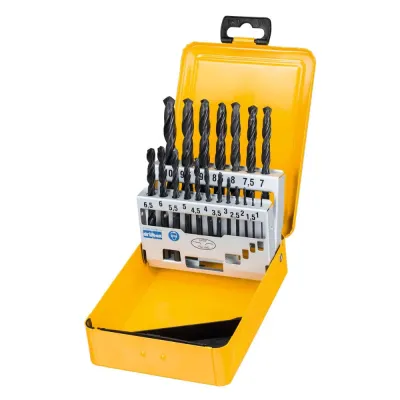 Набір свердел по металу DeWALT HSS-R, 19 шт