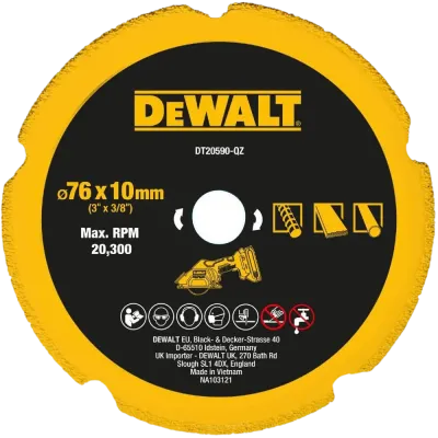 Диск алмазний DeWALT DT20590