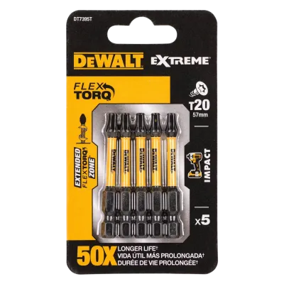 Біта DeWALT, ударна, IMPACT TORSION, Torx, Т20, L =57 мм
