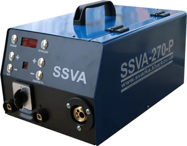 Зварювальний напівавтомат інверторний SSVA 270-P 220В MIG/MAG/MMA/TIG/Пуско-зарядне 5-270А без пальн