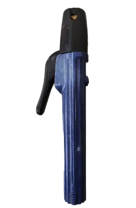 Електродотримач латунний Holder 500А (синій)