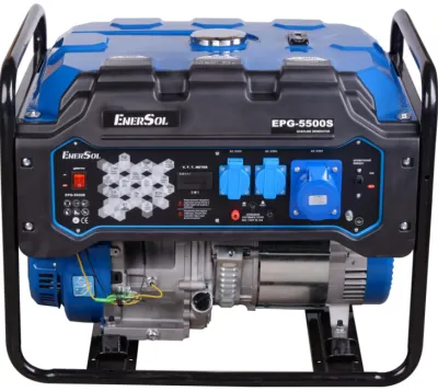 Генератор бензиновий EnerSol EPG-5500S 5/5.5 кВт ручний старт